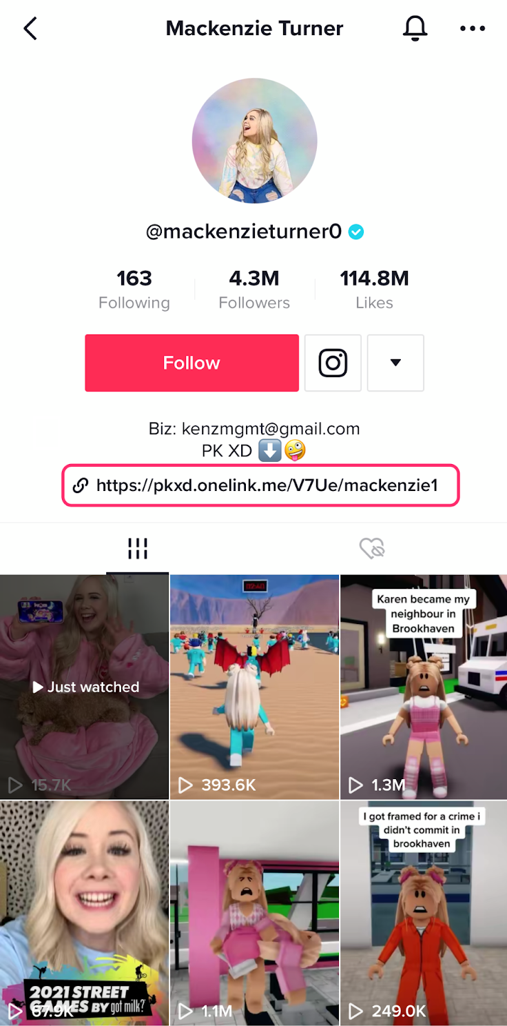 tik tok influencer